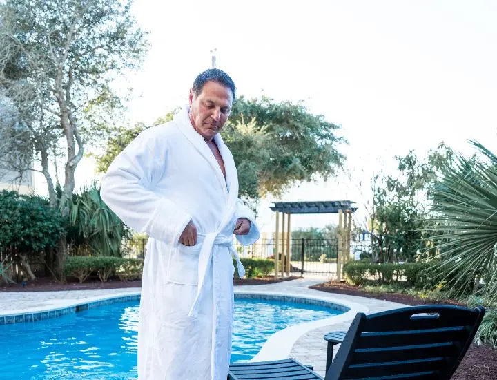 holistix organic cotton robe